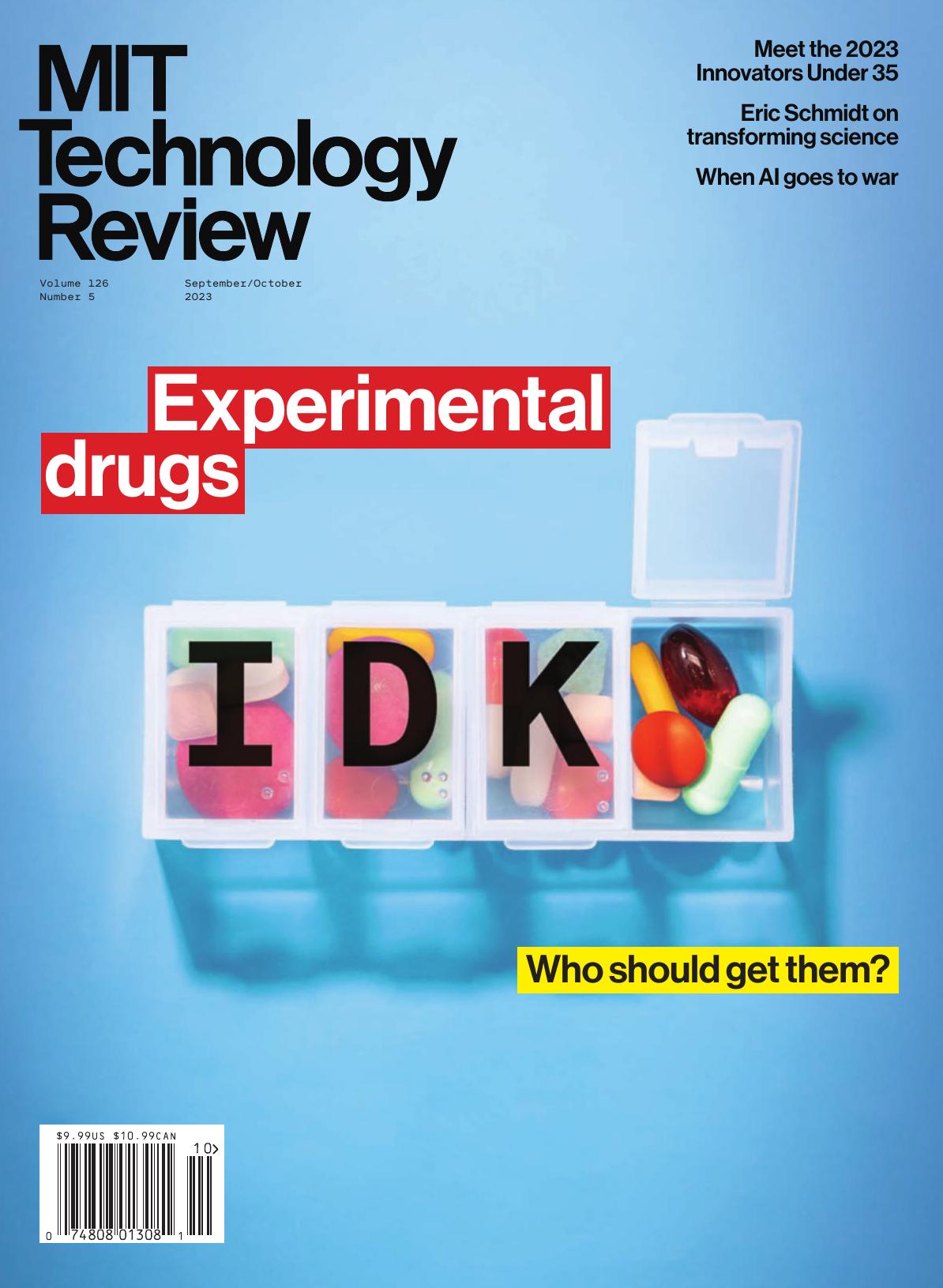 MIT Technology Review, vol. 126.5 (September-October 2023)