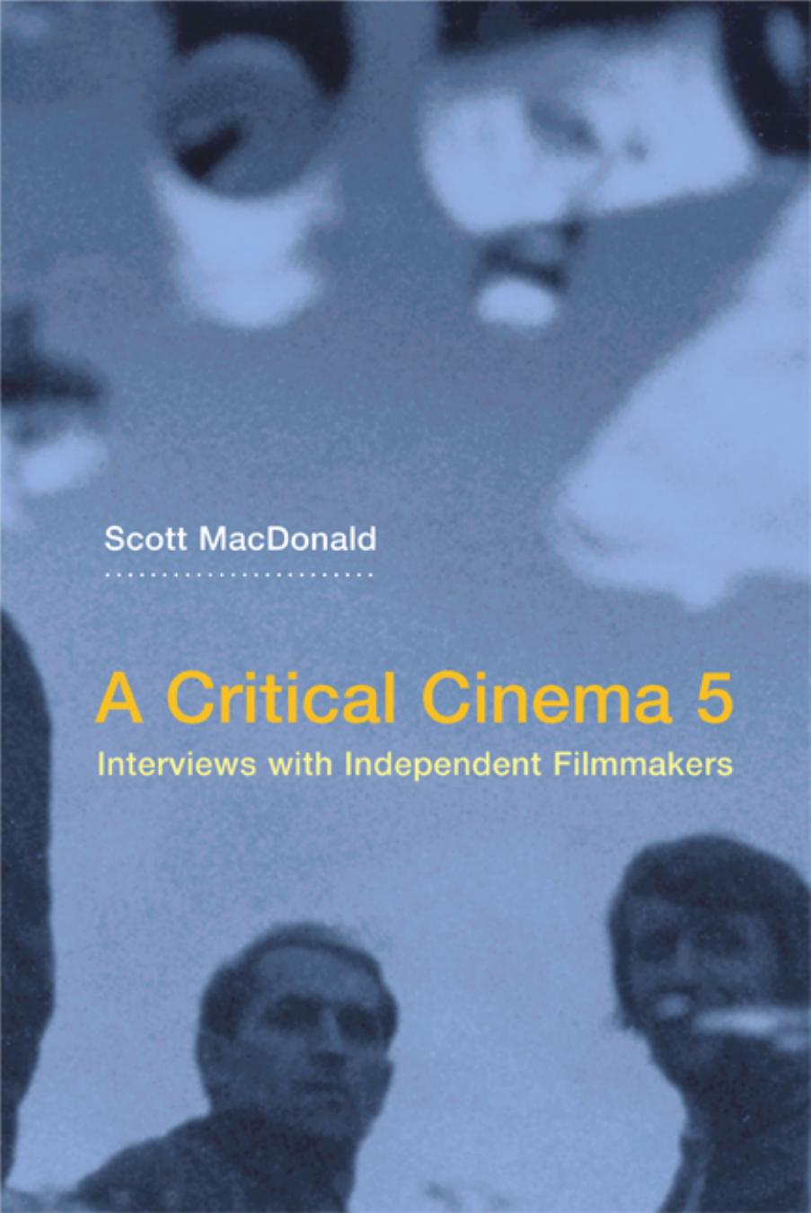 MacDonald,A Critical Cinema