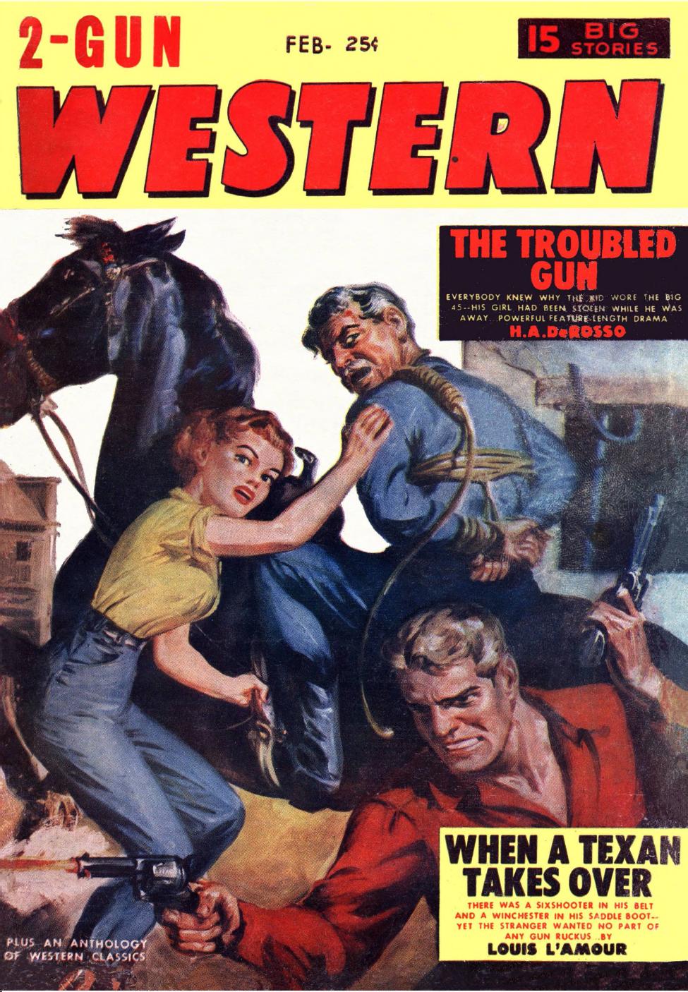 2-Gun Western - February 1954