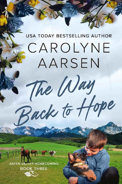 The Way Back to Hope: A Sweet Small Town Romance (Aspen Valley Homecoming Book 3)