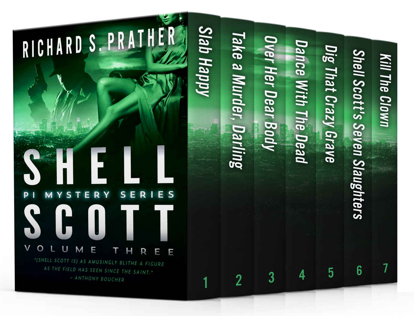 Shell Scott PI Mystery Series, Volume Three