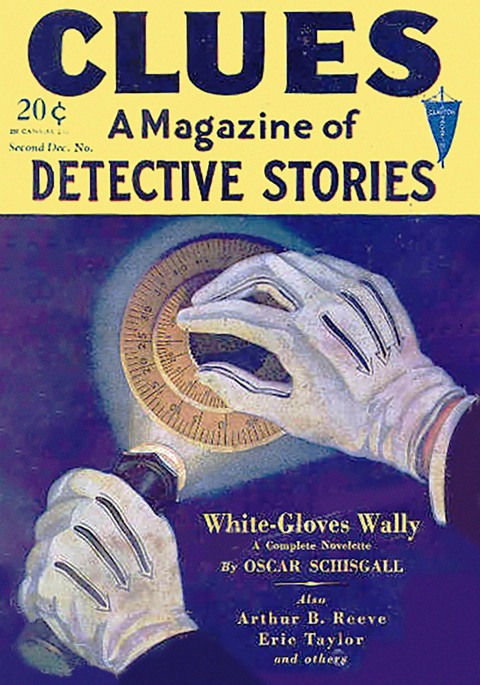 Clues Detective Stories - 25 December 1929