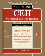 CEH Certified Ethical Hacker All-in-One Exam Guide, Fifth Edition, 5th Edition