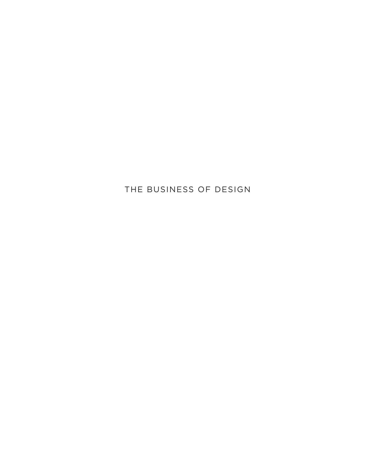 The Business of Design Revised and Updated