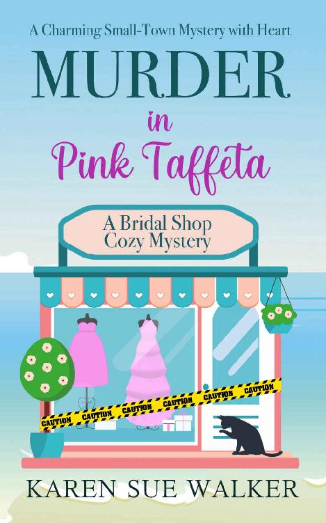 Murder in Pink Taffeta: A Charming Small-Town Mystery (Bridal Shop Mysteries Book 5)