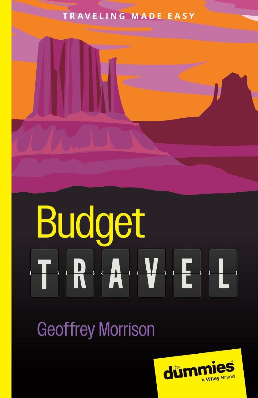 Budget Travel For Dummies®