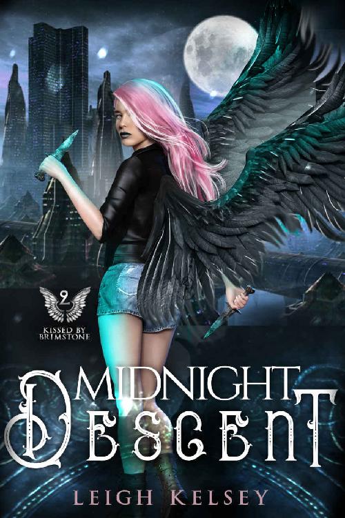 Midnight Descent, A Twisted Paranormal Fated Mates Romance (Kissed by Brimstone Book 2)