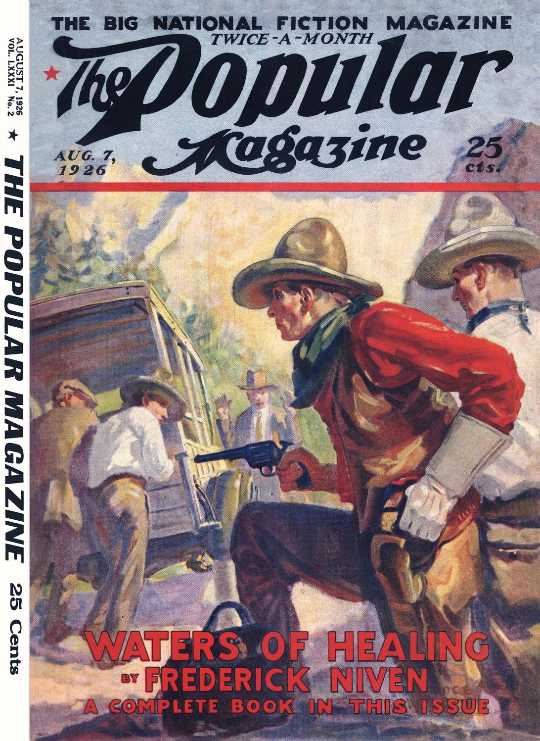 Popular Magazine - 7 August 1926