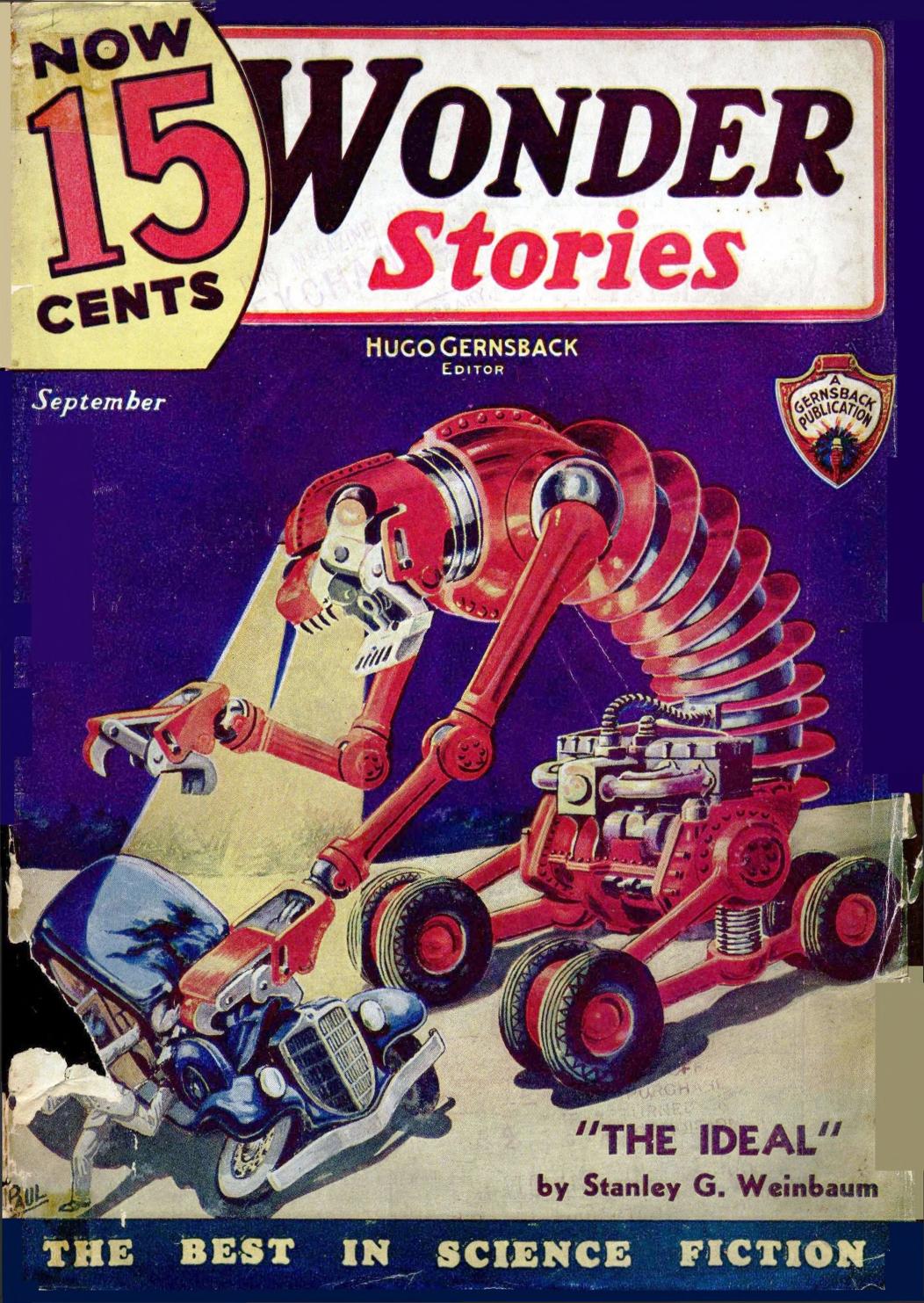 Wonder Stories - September 1935