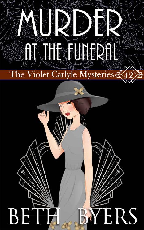 Murder at the Funeral : A Violet Carlyle Historical Mystery (The Violet Carlyle Mysteries Book 42)