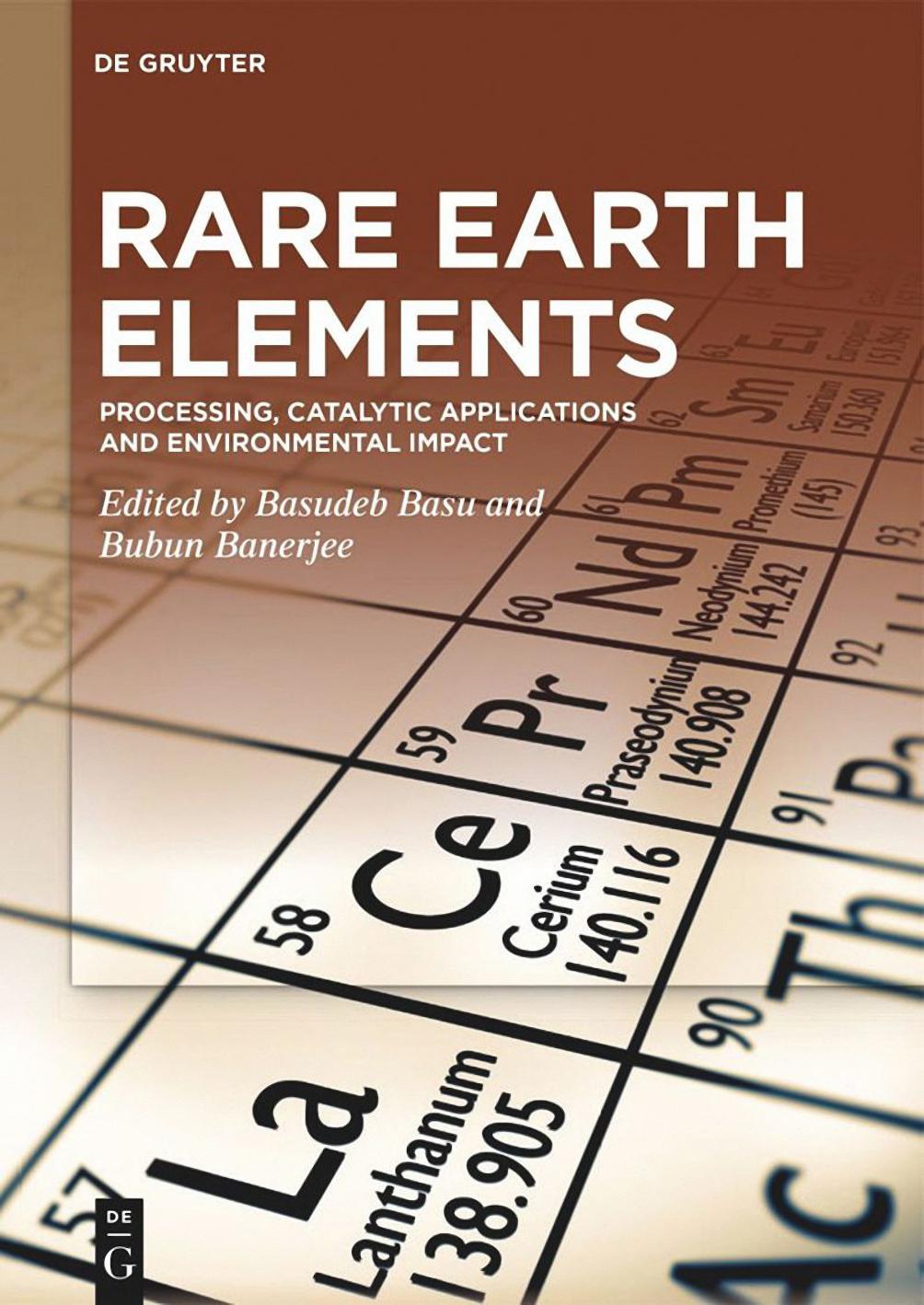 Basu B. Rare Earth Elements. Processing, Catalytic Applications...2023