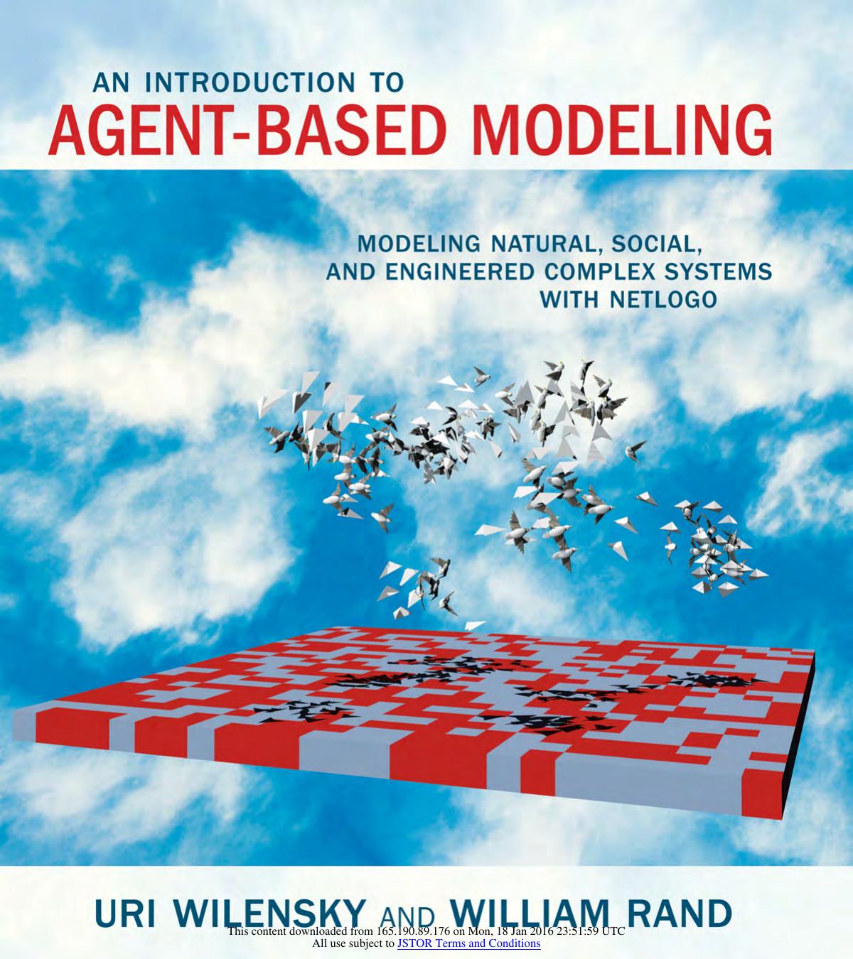 An Introduction to Agent-Based Modeling by Uri Wilensky