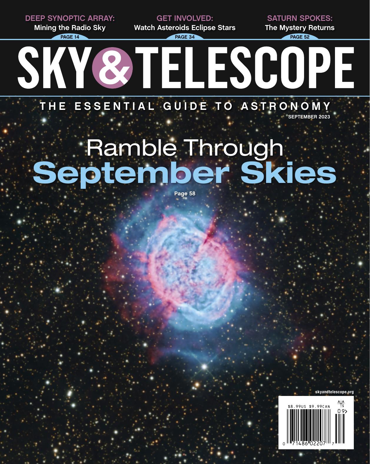 Sky & Telescope, vol. 146.3 (September 2023)