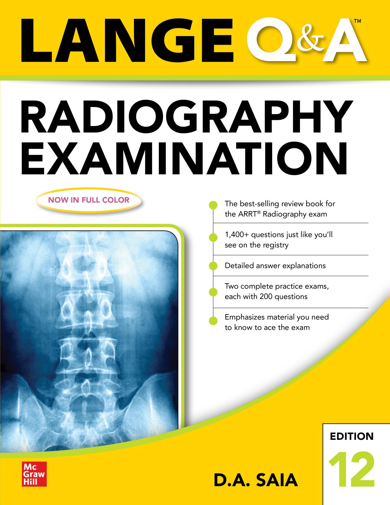 Lange Q&A™ Radiography Examination, Twelfth Edition