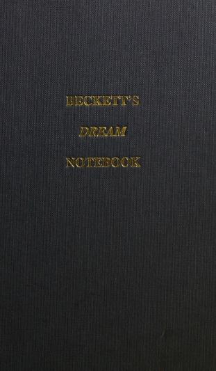 Beckett's Dream Notebook