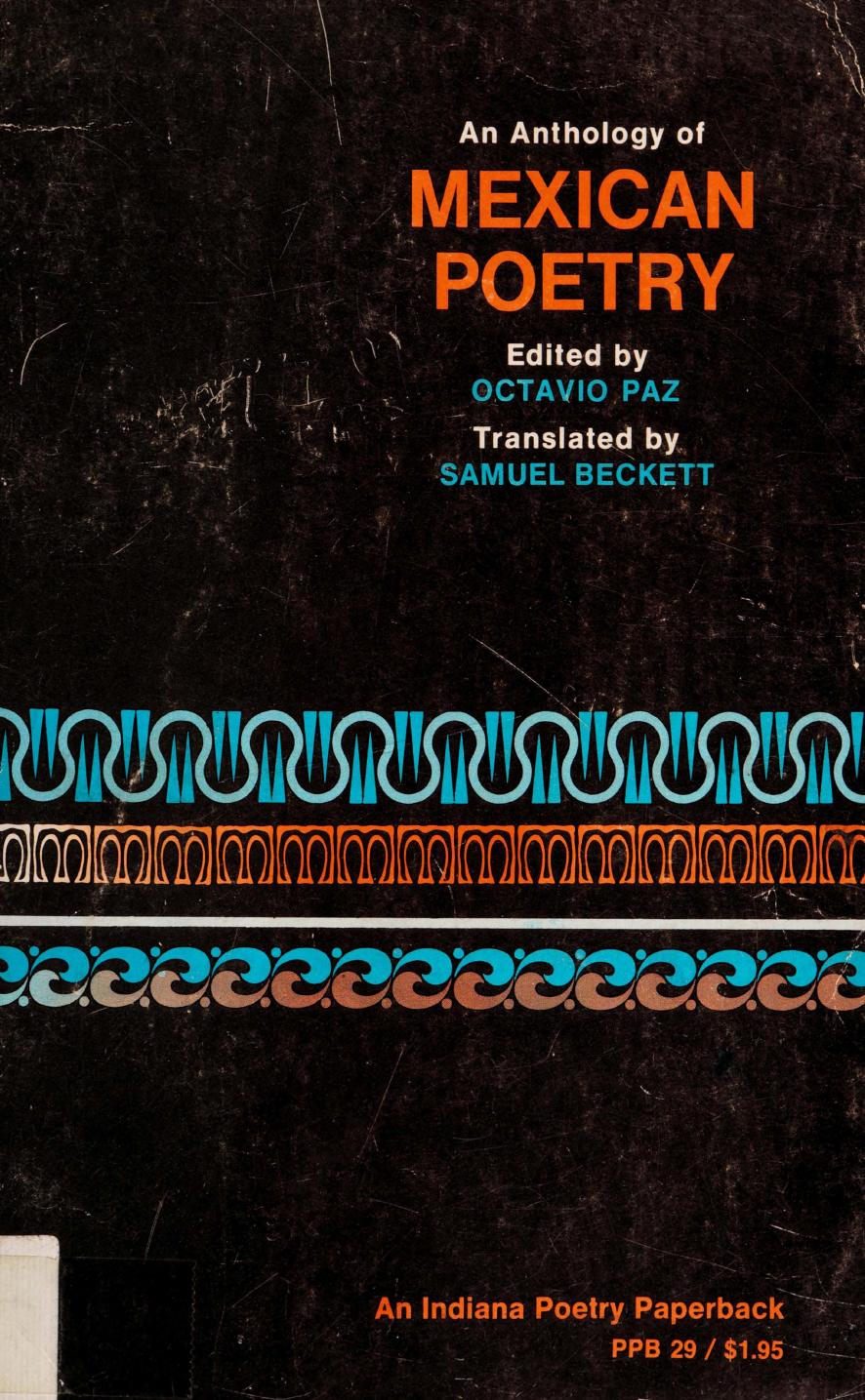 An Anthology of Mexican Poetry