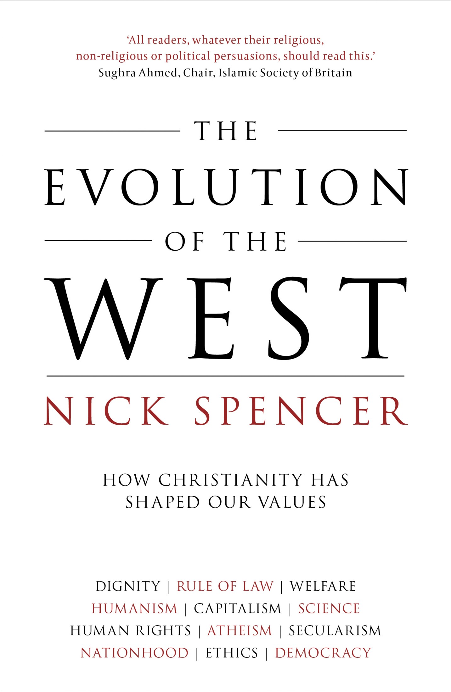 The Evolution of the West: How Christianity has shaped our values