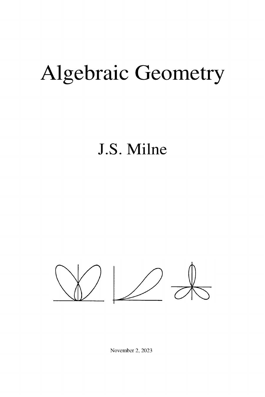 Algebraic Geometry