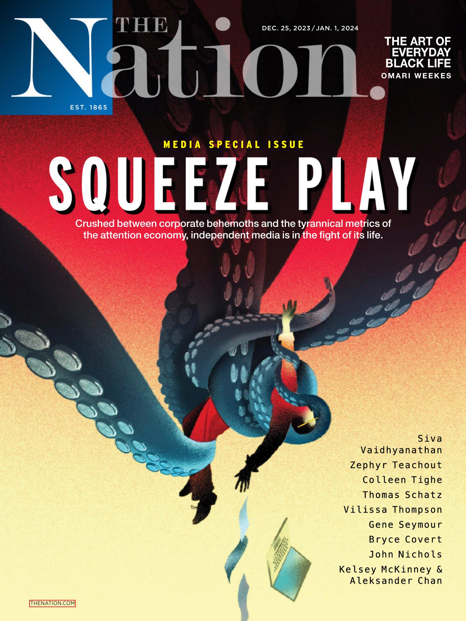 The Nation, vol. 317.13 (December 25, 2023)