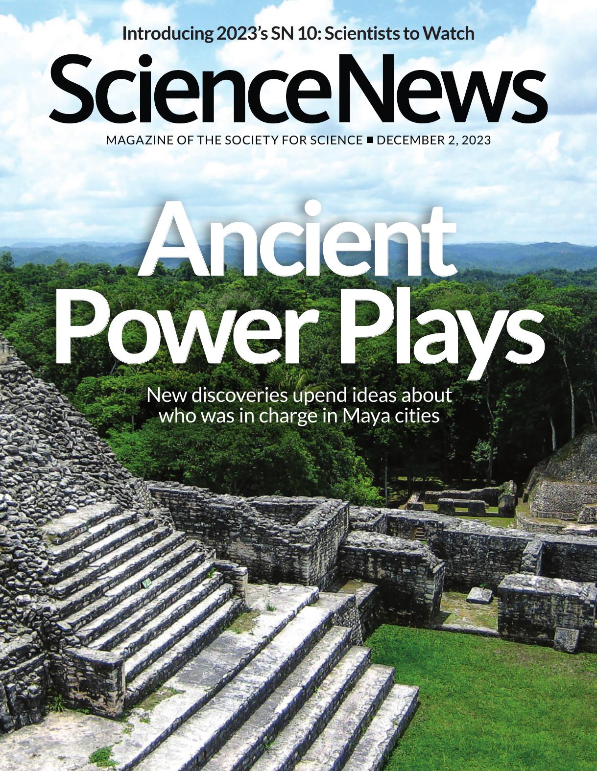 Science News, vol. 204.09 (December 2, 2023)