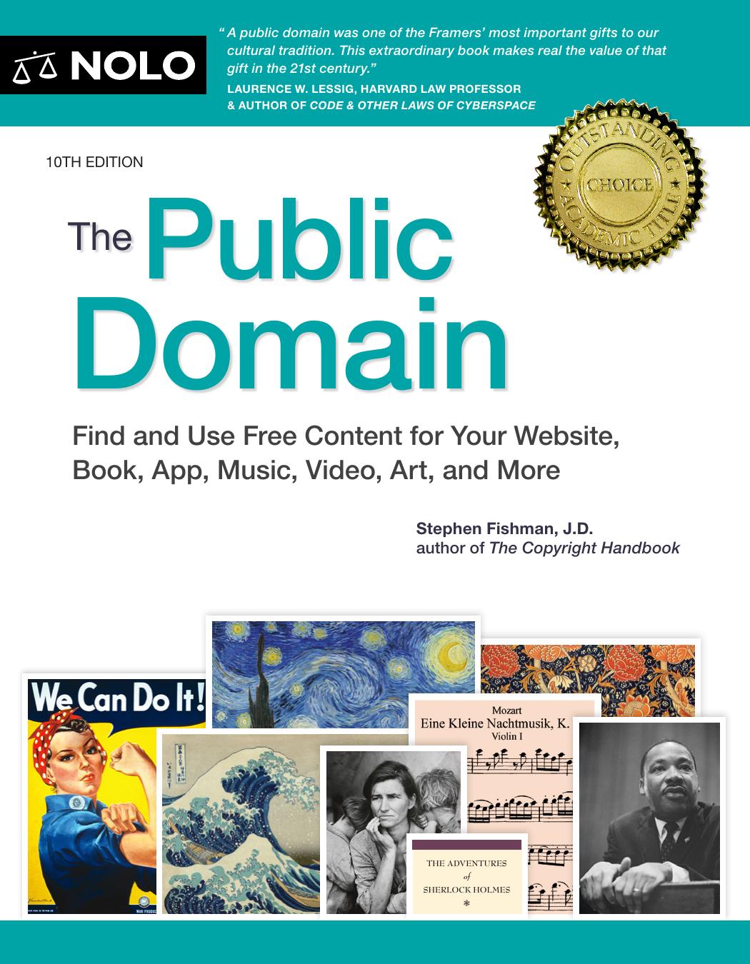 Fishman S. The Public Domain. Find and Use Copyright-Free...10ed 2023