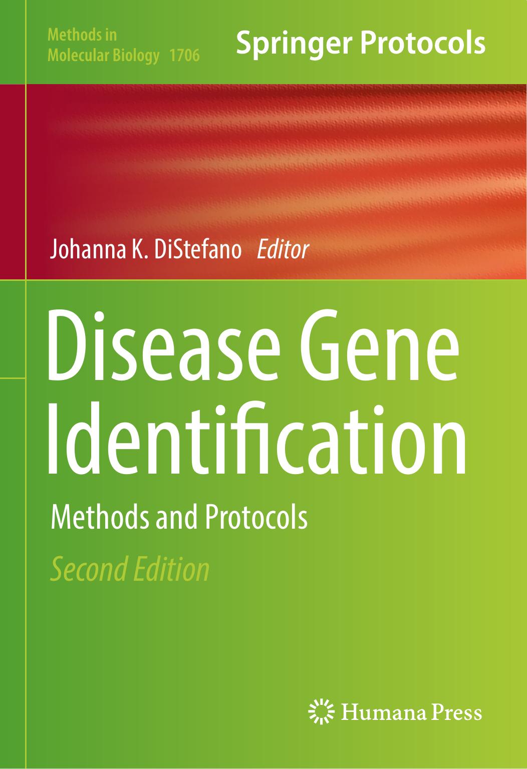 DiStefano J. Disease Gene Identification. Methods and Protocols 2018