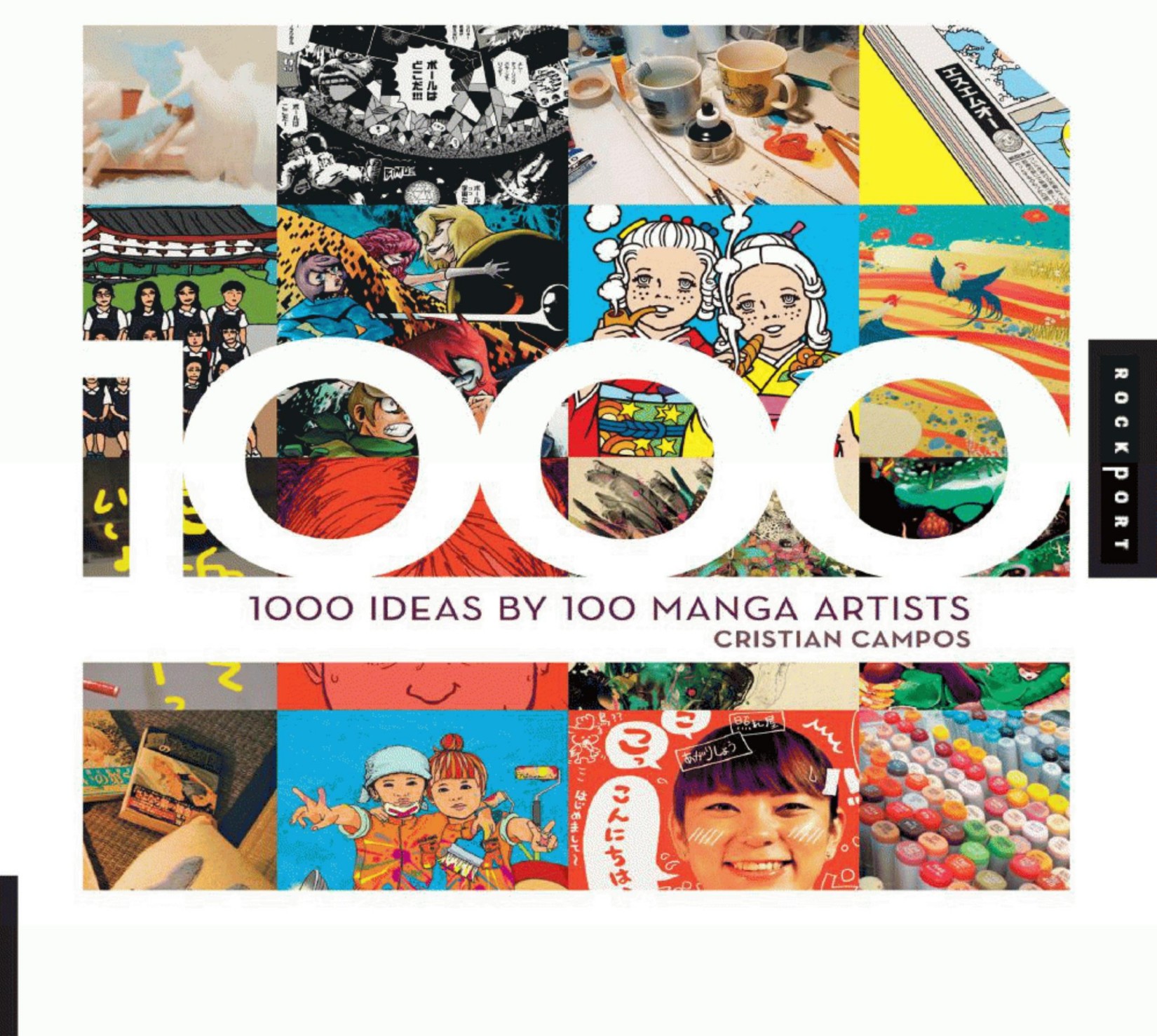 1, 000 Ideas by 100 Manga Artists By Crist