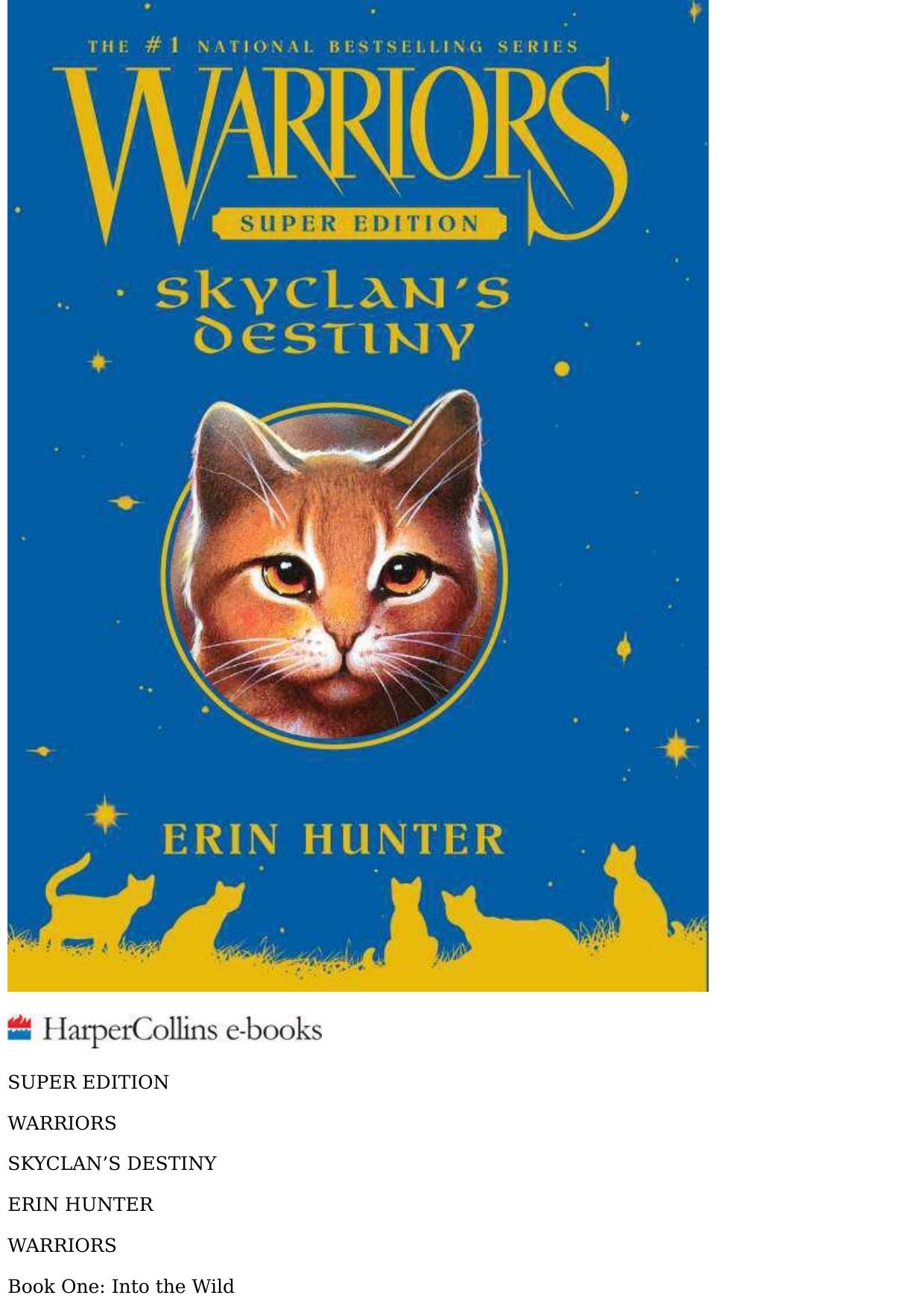 Warriors Super Edition: SkyClan's Destiny