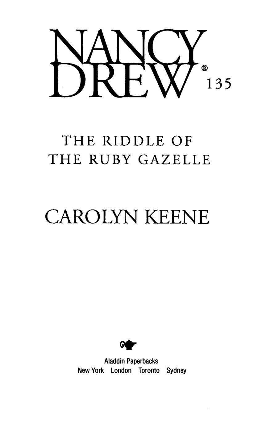 The Riddle of the Ruby Gazelle