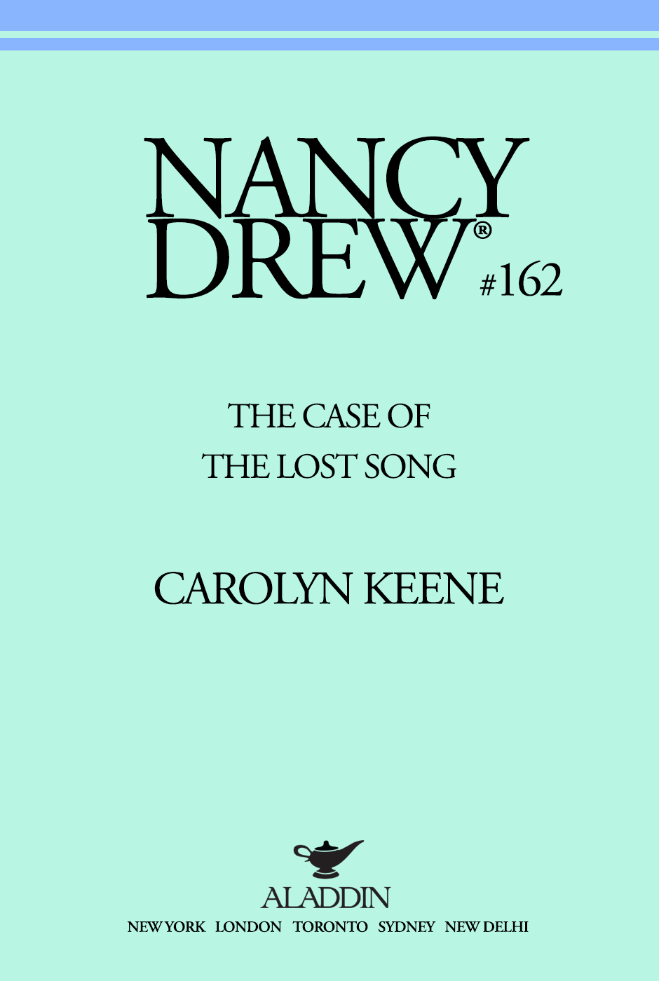 The Case of the Lost Song