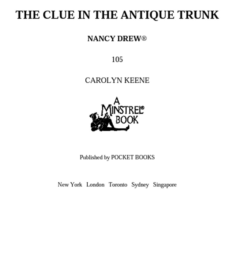 The Clue in the Antique Trunk