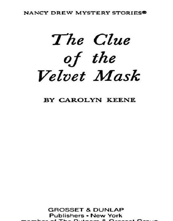 The Clue of the Velvet Mask