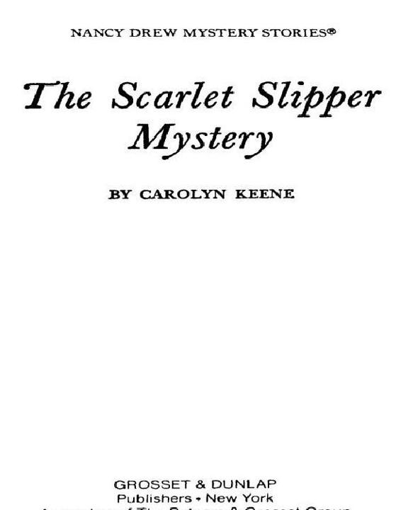 The Scarlet Slipper Mystery