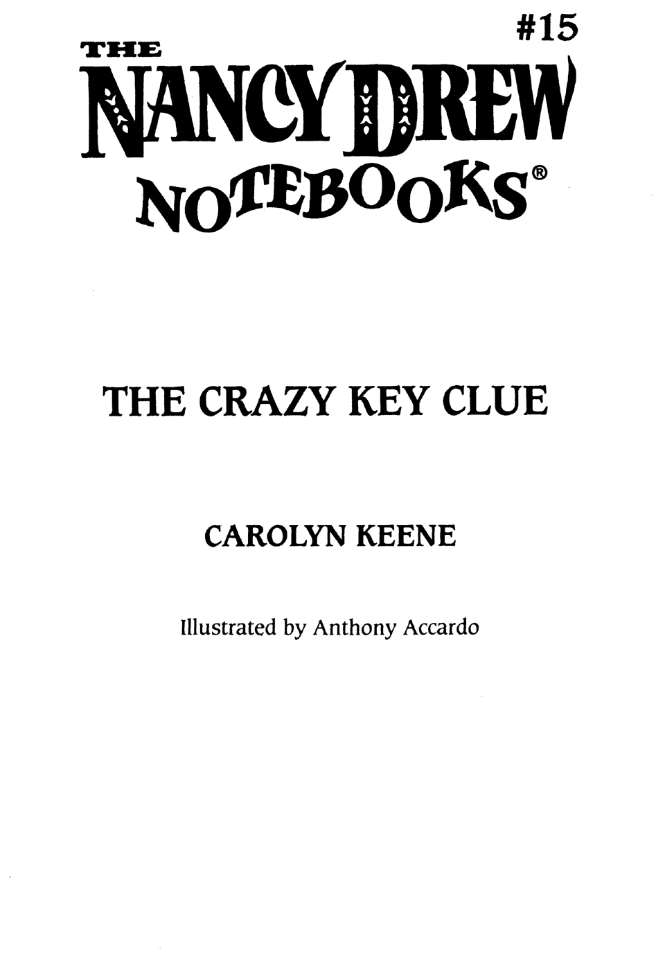 The Crazy Key Clue