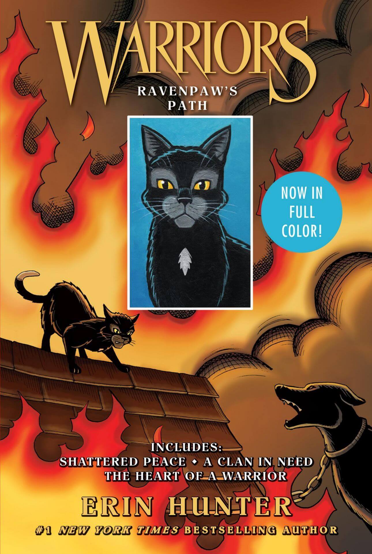 Warriors: Ravenpaw's Path: Shattered Peace, A Clan in Need, The Heart of a Warrior (Warriors Manga)