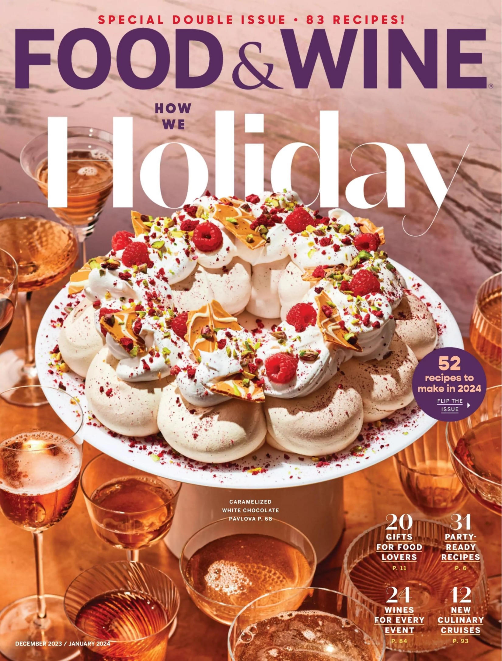 Food And Wine dec jan 2023