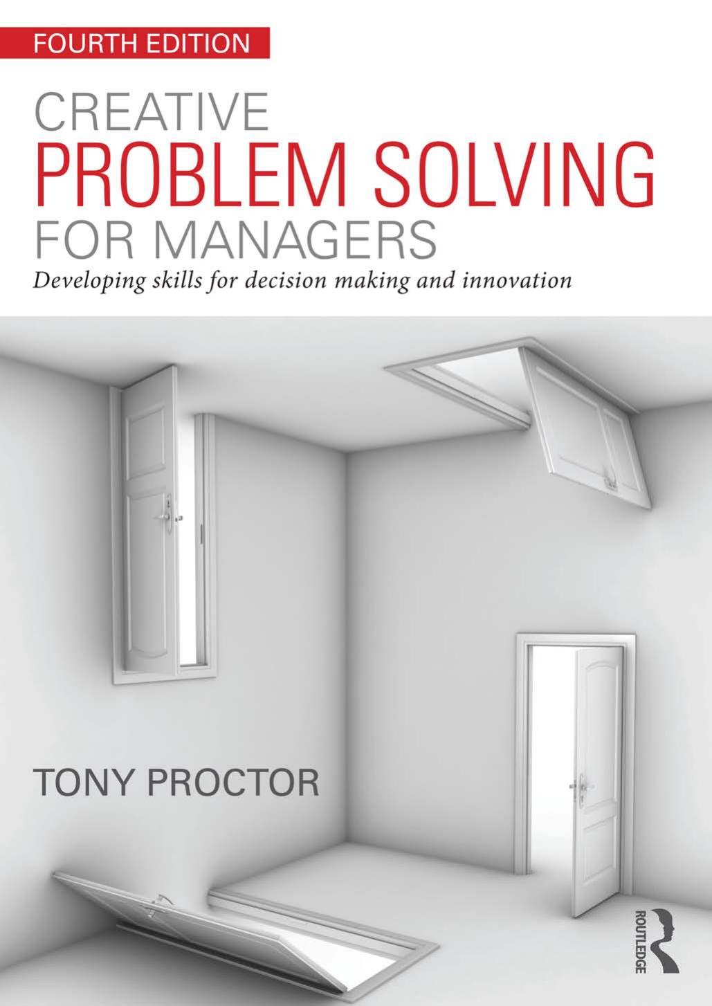 Creative problem solving for managers