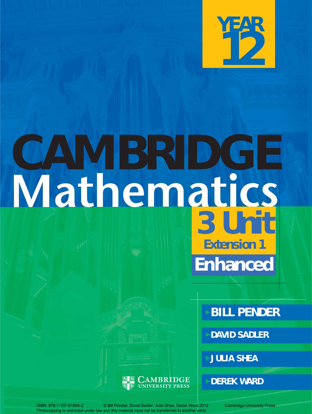 Cambridge mathematics