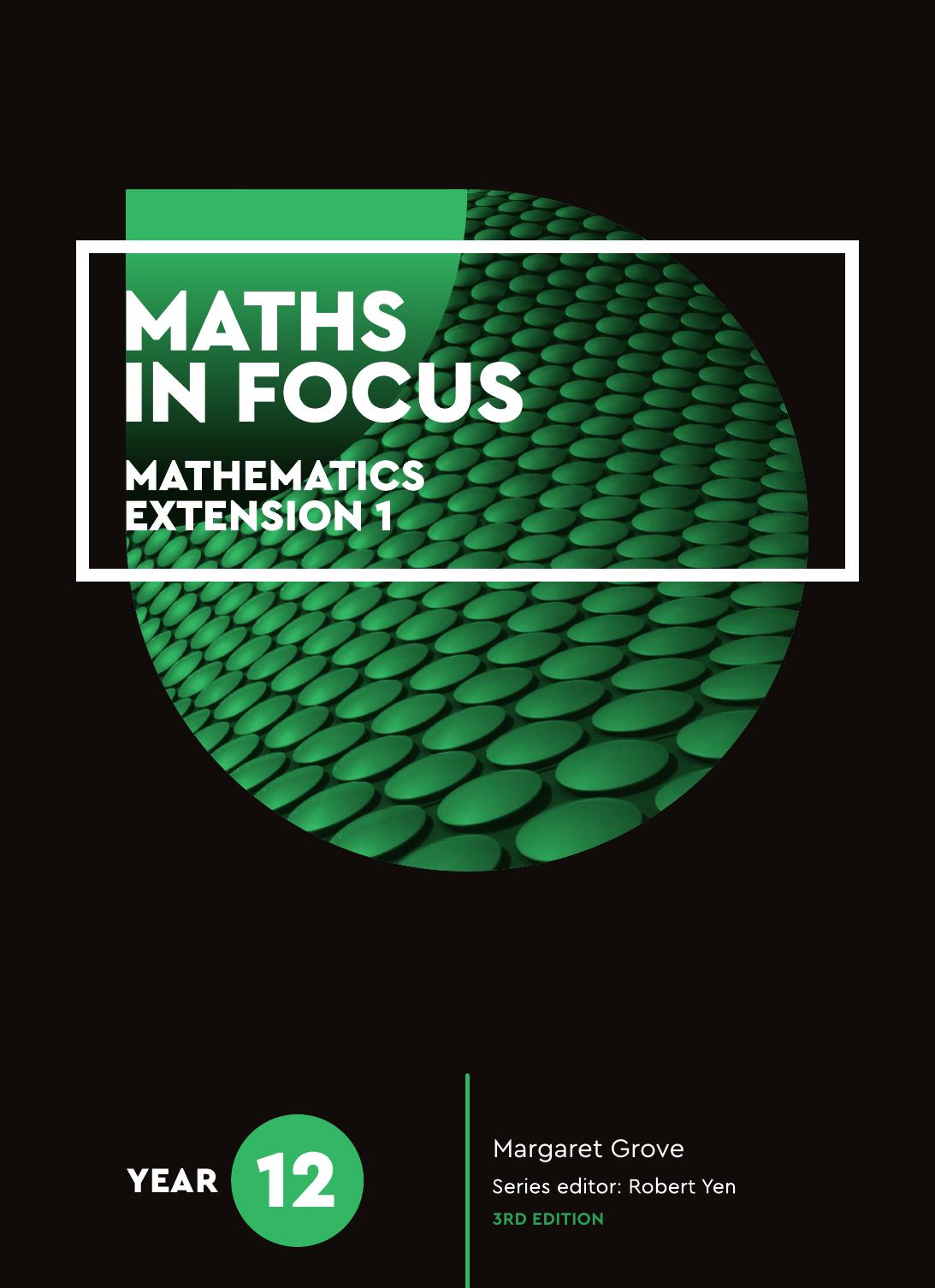 Maths in focus