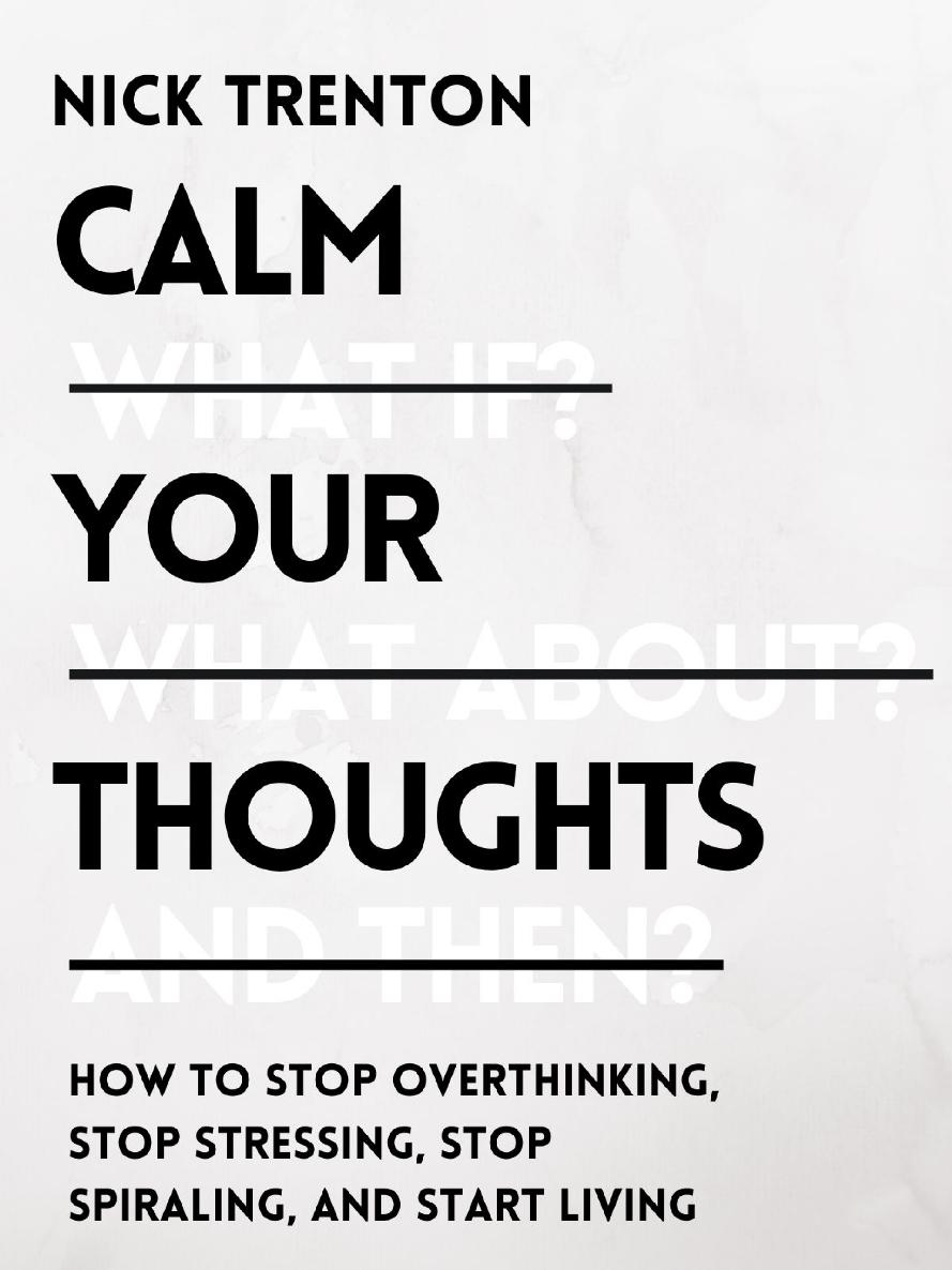 Calm Your Thoughts