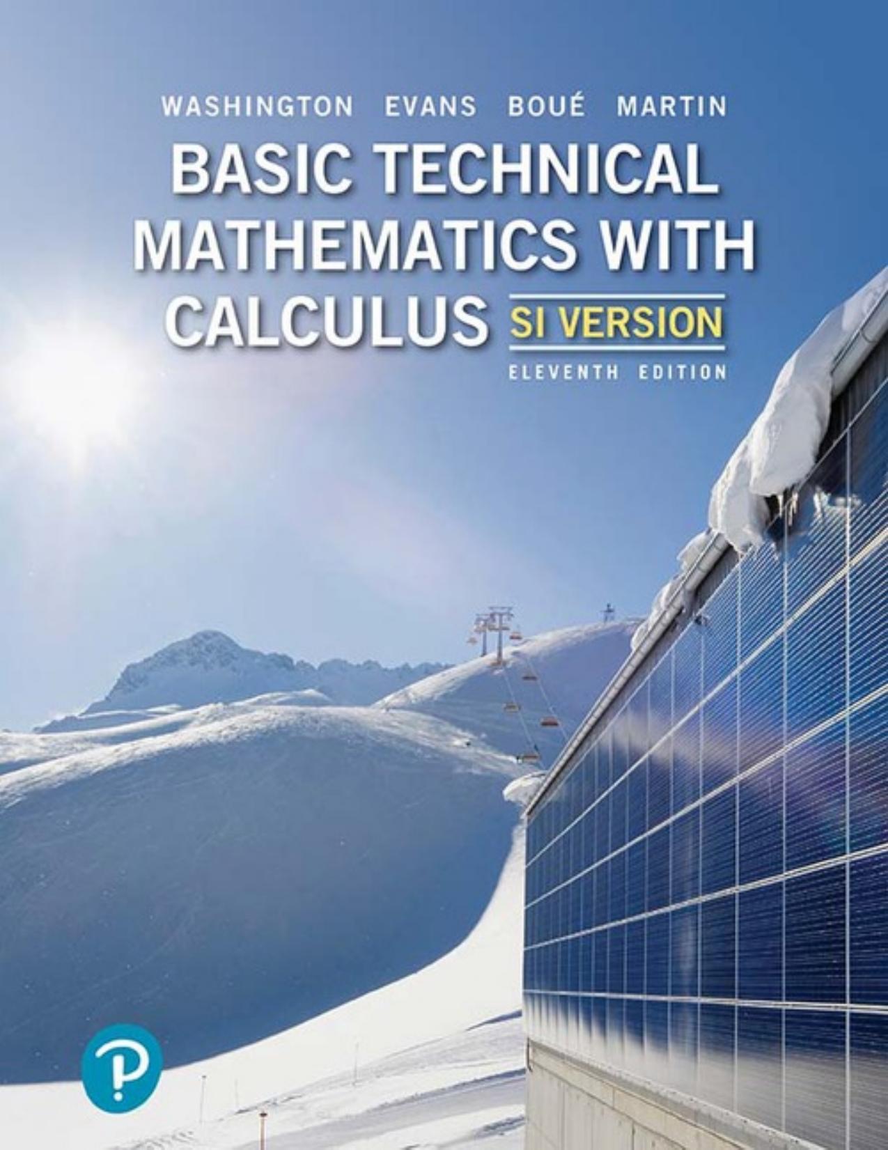 Basic Technical Mathematics with Calculus, SI Version, 2.0, 11/e