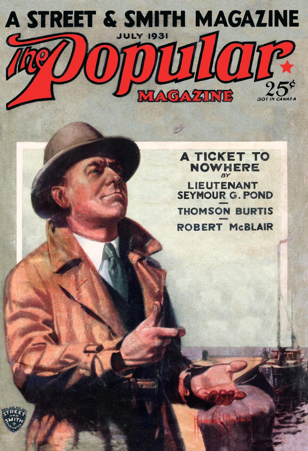 Popular Magazine - July 1931