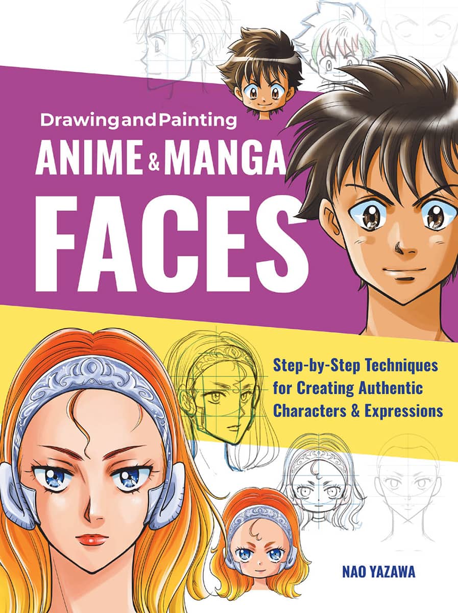 Drawing and Painting Anime and Manga Faces