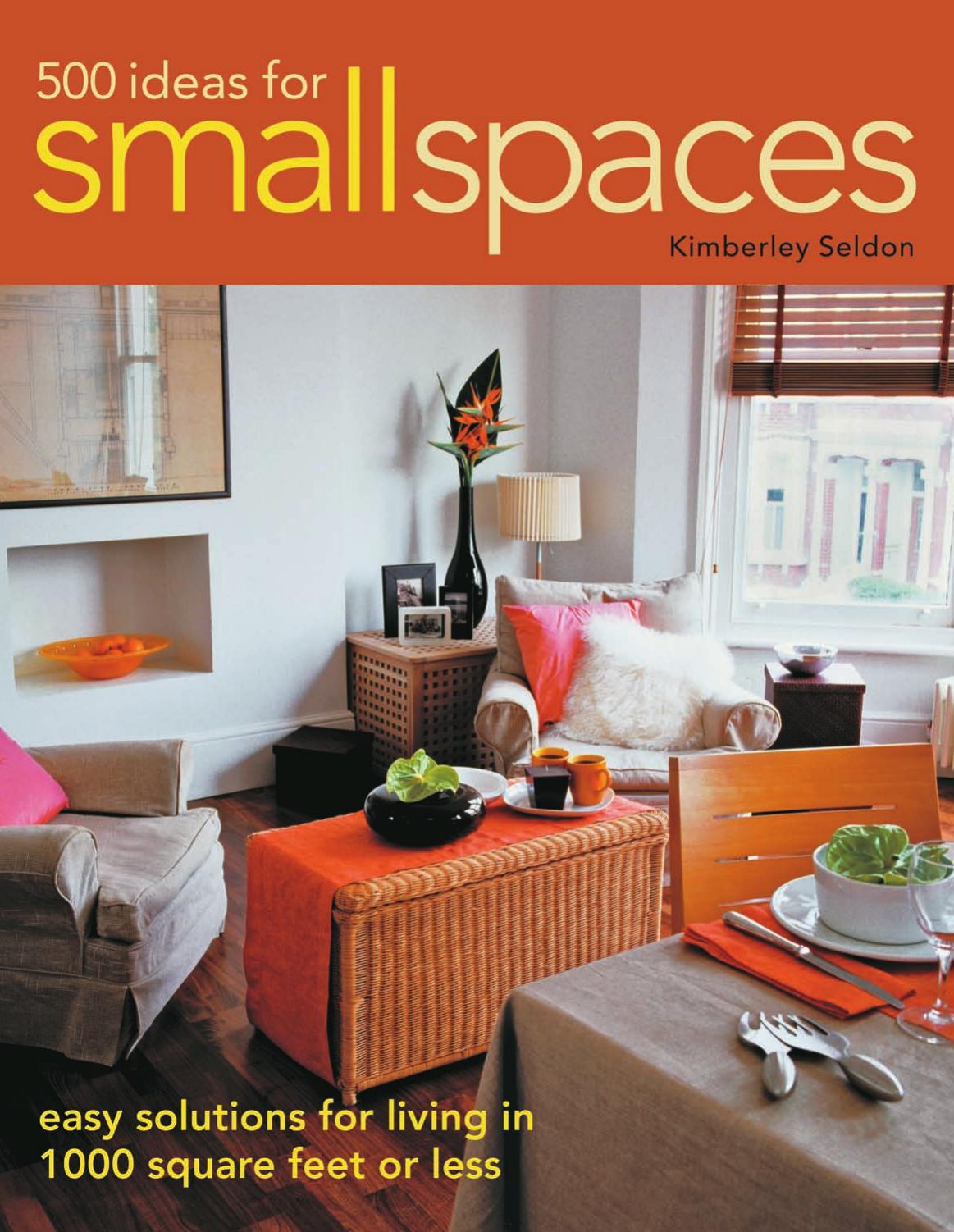 500 Ideas for Small Spaces