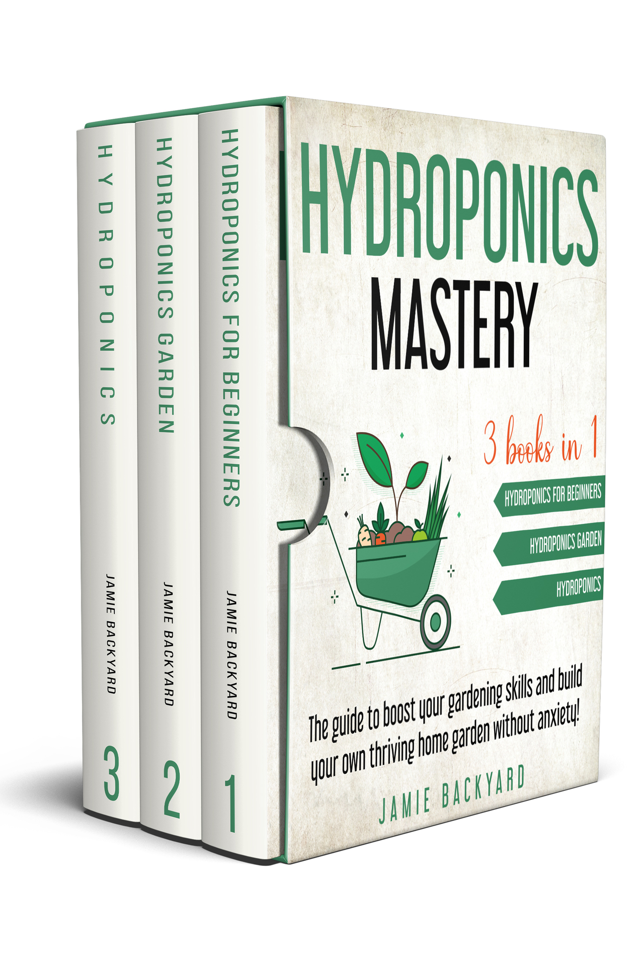 Hydroponics Mastery: 3 books in 1: Hydroponics For Beginners + Hydroponics Garden + Hydroponics. The guide to boost your gardening skills and build your own thriving home garden without anxiety!