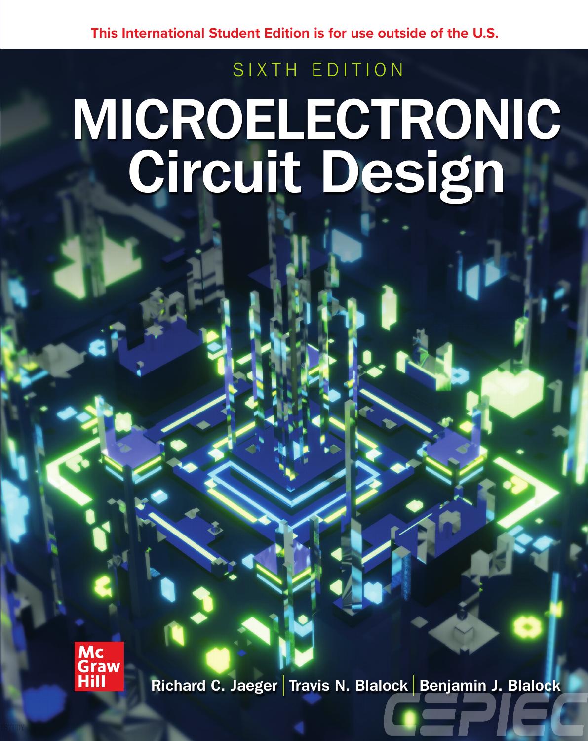 Microelectronic Circuit Design, Sixth Edition