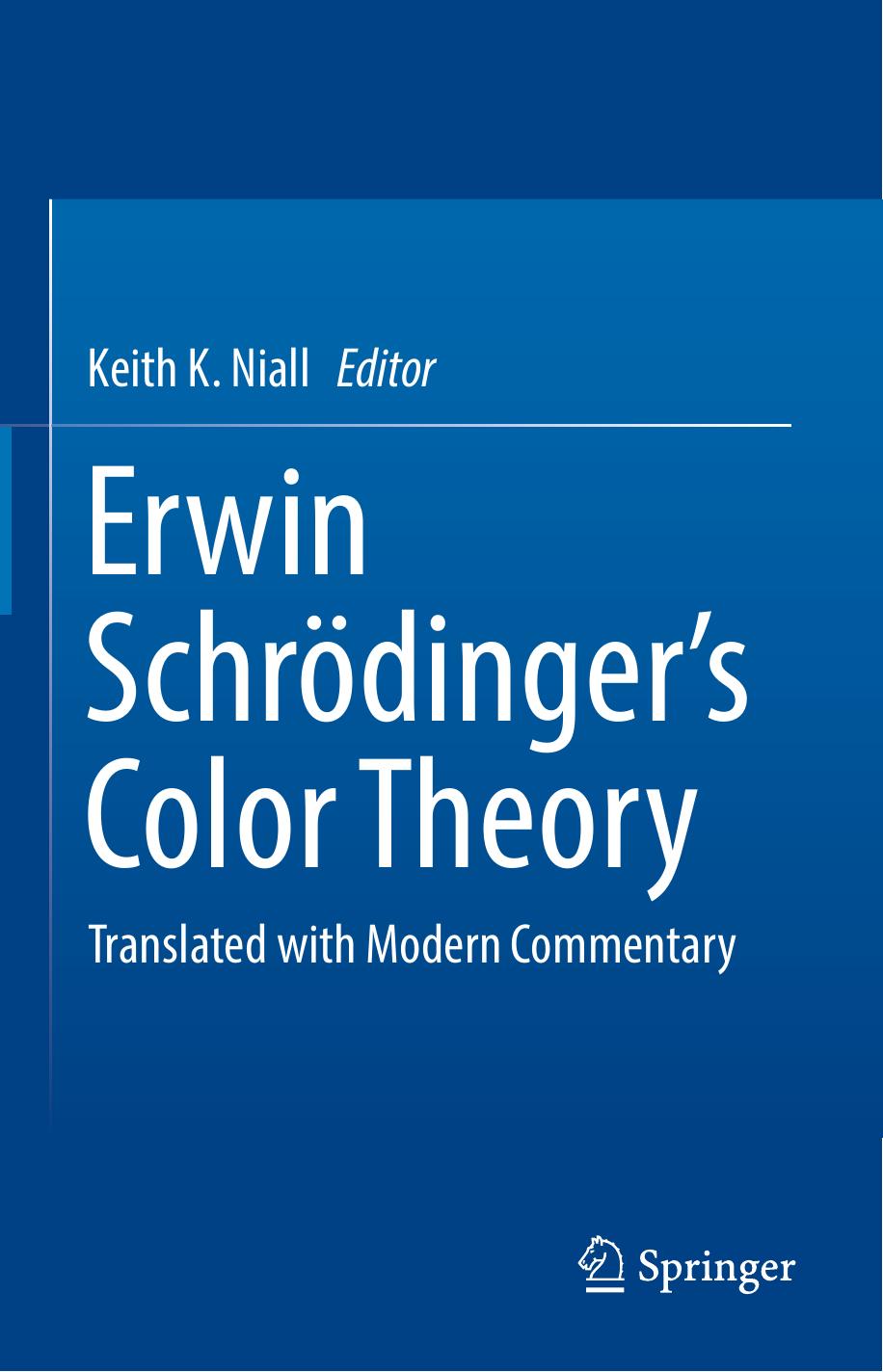 Erwin Schrödinger’s Color Theory