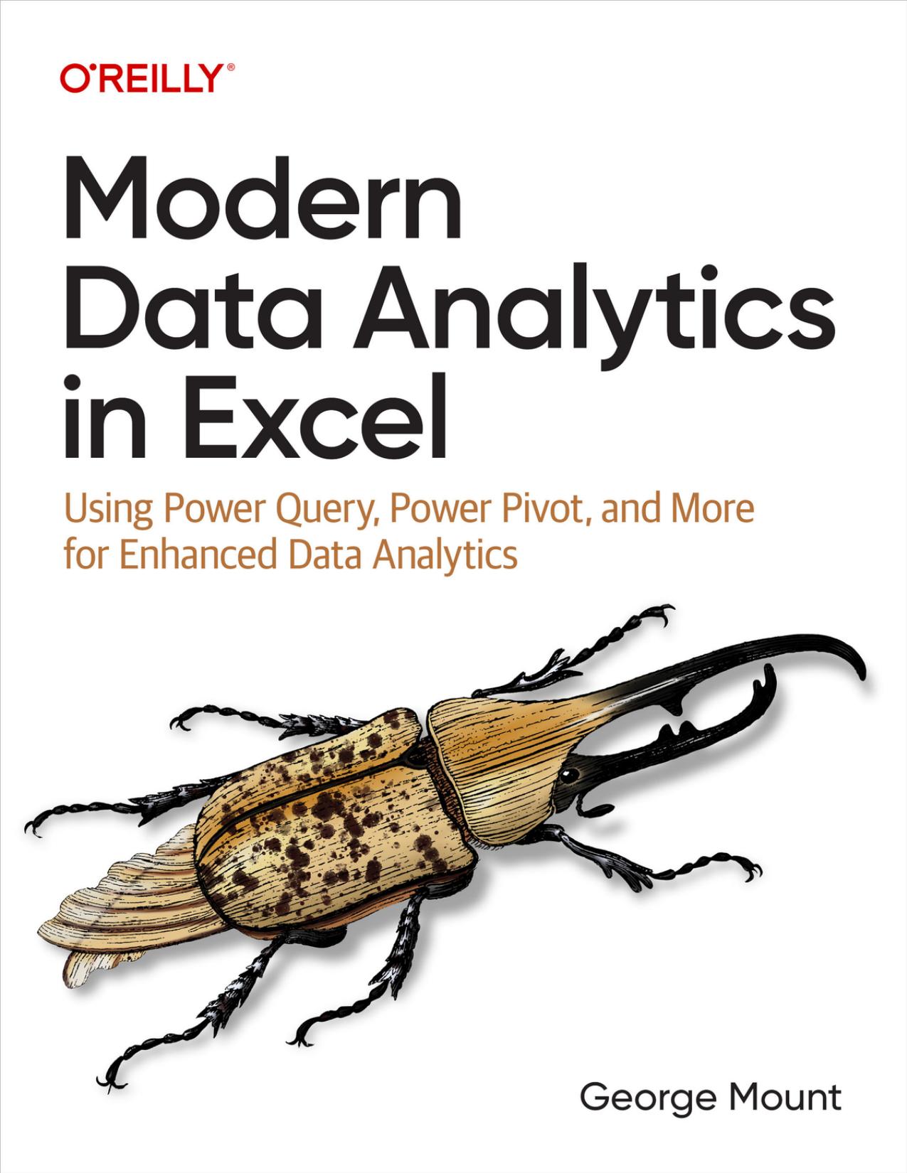 Modern Data Analytics in Excel