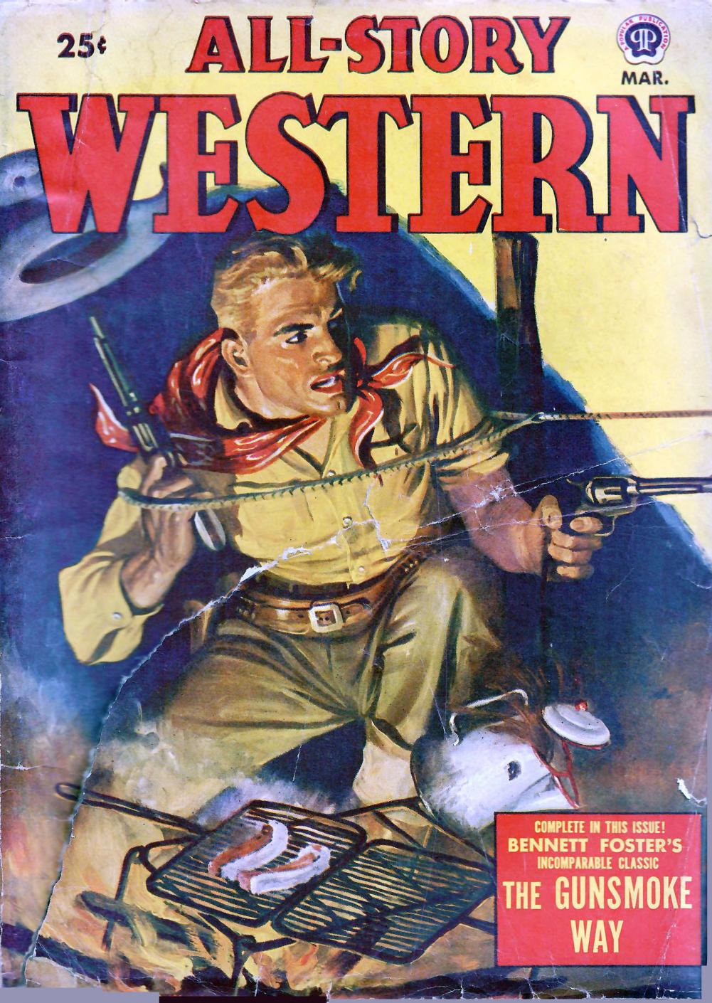 All-Story Western - March 1950