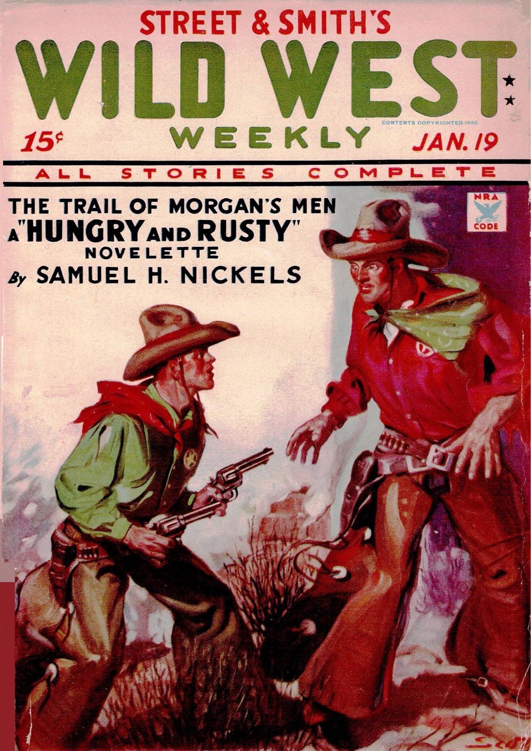 Wild West Weekly - 19 January 1935